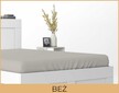 Prześcieradło 120x200 SATYNA z gumką beżowe (2)