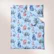 POŚCIEL Z KORY 160x200 + 2x70x80 Bawełna 100% Bielawa Produkt Polski -  bałtyk niebieski (8)