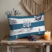 Poszewka na poduszkę 40x60cm BAWEŁNA 100% CERTYFIKAT - Marynarski (2)