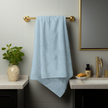 RĘCZNIK KĄPIELOWY 70x140 SPA HOTELOWY Duży Bawełniany 500g/m2 CHŁONNY - Arra blue (4)