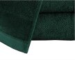 Zestaw 2x RĘCZNIK KĄPIELOWY 70x140 SPA HOTELOWY Duży Bawełniany 550g/m2 - VITO Ciemny Zielony (4)
