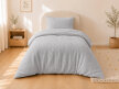 Pościel muślinowa 100x135 dziecięca - dwuwarstwowy muślin 140g/m2 + bawełna 120g/m2 Grey (3)