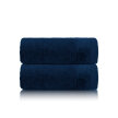 Zestaw 2x RĘCZNIK KĄPIELOWY 70x140 SPA HOTELOWY Duży Bawełniany 550g/m2 - VITO Granat (2)