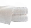 Zestaw 2x RĘCZNIK KĄPIELOWY 70x140 SPA HOTELOWY Duży Bawełniany 550g/m2 - VITO Kremowy (5)
