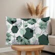 Poszewka na poduszkę 40x60cm BAWEŁNA 100% CERTYFIKAT - 1612 zielony (7)