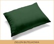 Poszewka na poduszkę 50x60cm BAWEŁNA CERTYFIKAT - Zieleń Butelkowa (2)
