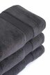 RĘCZNIK KĄPIELOWY 50x90 SPA HOTELOWY mały Bawełniany 600g/m2 CHŁONNY - ROCCO Ciemnoszary (4)