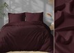 POŚCIEL HOTELOWA 200x220cm ADAMASZEK wino/wine + 2xPOSZEWKI 70X80 cm (5)