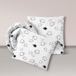 Pościel z Kory 160x200 + 2x70x80 Bawełna 100% Bielawa Produkt Polski -  BARANY NA BIAŁYM (1)