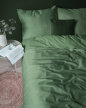 POŚCIEL HOTELOWA 140x200cm ADAMASZEK + POSZEWKA 70X80 KOLOR Green/Zielony (3)
