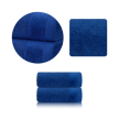 Zestaw 2x RĘCZNIK KĄPIELOWY 70x140 SPA HOTELOWY Duży Bawełniany 550g/m2 - VITO Royal blue (1)