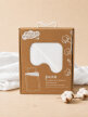 Pościel muślinowa 90x120 dziecięca - dwuwarstwowy muślin 140g/m2 + bawełna 120g/m2 White (5)