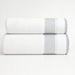 RĘCZNIK KĄPIELOWY 50x90  MONACO SPA HOTELOWY mały Bawełniany 500g/m2 CHŁONNY - MONACO WHITE (3)