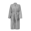 Szlafrok Waflowy Kimono Szary Unisex Długi Certyfikat - Rozmiar XL (1)