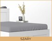 Prześcieradło 120x200 SATYNA z gumką szare (2)