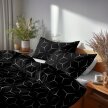 Poszewka na poduszkę 40x60cm BAWEŁNA 100% CERTYFIKAT - Milano Czarno Białe (12)