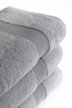 RĘCZNIK KĄPIELOWY 50x90 SPA HOTELOWY mały Bawełniany 600g/m2 CHŁONNY - ROCCO Jasnoszary (3)