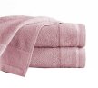 Zestaw 2x RĘCZNIK KĄPIELOWY 70x140 SPA HOTELOWY Duży Bawełniany 550g/m2 - VITO Pudrowy Róż (5)