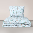 POŚCIEL DZIECIĘCA 90x120 + 40x60 100% BAWEŁNA certyfikat 2-el do Łóżeczka Ufo Niebieskie (1)