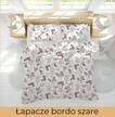 POŚCIEL HOTELOWA 140x200cm BAWEŁNA 100% Łapacz bordo (3)
