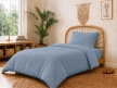 Pościel muślinowa 90x120 dziecięca - dwuwarstwowy muślin 140g/m2 + bawełna 120g/m2 Blue (1)