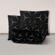 POŚCIEL Z KORY 220x200cm PREMIUM 100% BAWEŁNA KORA Milano Czarno - Białe (14)