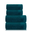 Zestaw 4x Ręczniki Bawełniane VITO 550 g/m2 – 2x 70x140 + 2x 50x90 | Hotelowe SPA Turkus (1)