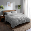 Pościel z kory 200x220 cm + 2x 70x80 cm POLSKA PRODUKCJA , wzór: Milano szare (12)