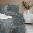 Pościel z Kory 140x200 + 1x70x80 Bawełna 100% Bielawa Produkt Polski - Dmuchawiec turkus (2)