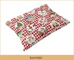 Poszewka ZIMOWA 70x80cm na poduszkę 100% bawełna wzór: Bombki (3)