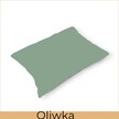 Poszewka 70x80cm na poduszkę 100% bawełna - Oliwka (2)