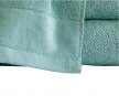 Zestaw 2x RĘCZNIK KĄPIELOWY 70x140 SPA HOTELOWY Duży Bawełniany 550g/m2 - VITO Jasny Turkus/ Aqua (4)