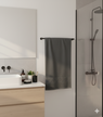 RĘCZNIK KĄPIELOWY 50x90 SPA HOTELOWY mały Bawełniany 550g/m2 CHŁONNY - SYDNEY GRAFIT (2)