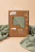Pościel muślinowa 100x135 dziecięca - dwuwarstwowy muślin 140g/m2 + bawełna 120g/m2 Mint (5)