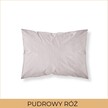 Poszewka na poduszkę 70x80 Hotelowa Adamaszek PUDROWY RÓŻ (2)