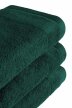 Zestaw 4x Ręczniki Bawełniane VITO 550 g/m2 – 2x 70x140 + 2x 50x90 | Hotelowe SPA Ciemny Zielony (3)