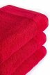 Zestaw 4x Ręczniki Bawełniane VITO 550 g/m2 – 2x 70x140 + 2x 50x90 | Hotelowe SPA Czerwony (3)