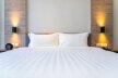POŚCIEL HOTELOWA BIAŁA 200x220 ADAMASZEK + 2x 50x70 150g 50% baw. 50%poliester (11)