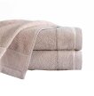 Zestaw 2x RĘCZNIK KĄPIELOWY 70x140 SPA HOTELOWY Duży Bawełniany 550g/m2 - VITO Perłowy/Oyster (5)