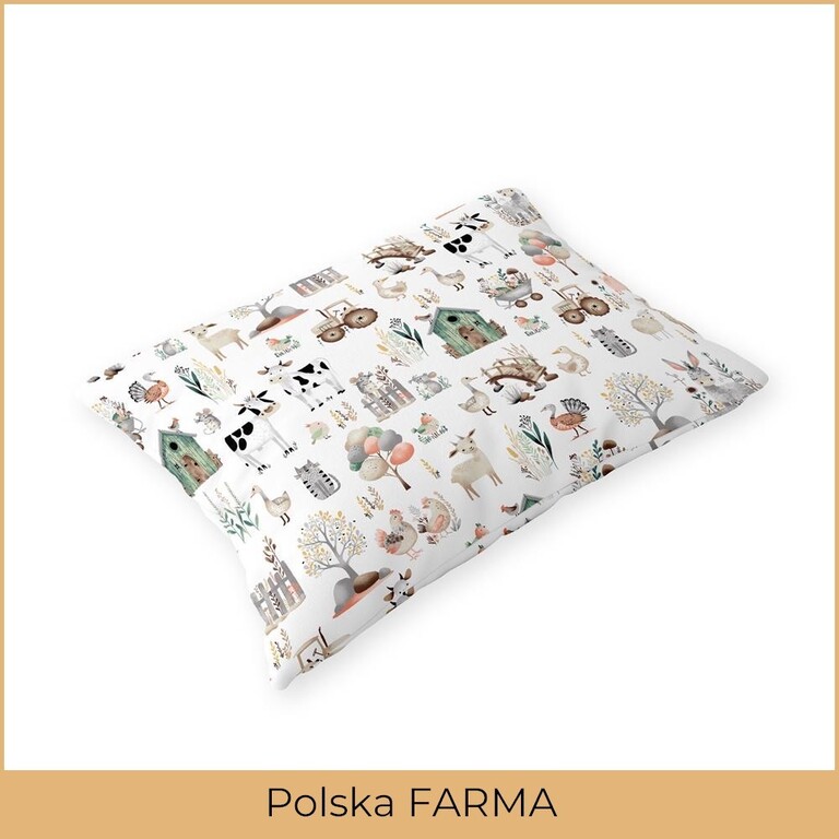Poszewka na poduszkę 50x60cm BAWEŁNA CERTYFIKAT - Polska Farma (2)