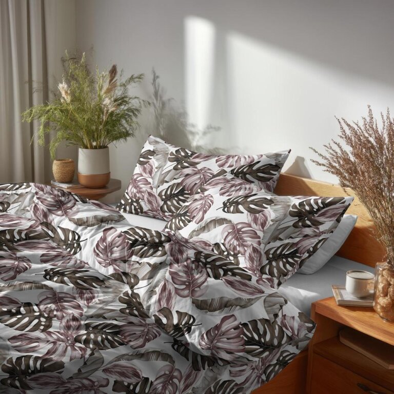 POŚCIEL Z KORY 160x200 + POSZEWKA 70x80 GRUBA POLSKA BAWEŁNA - 1550 (5)