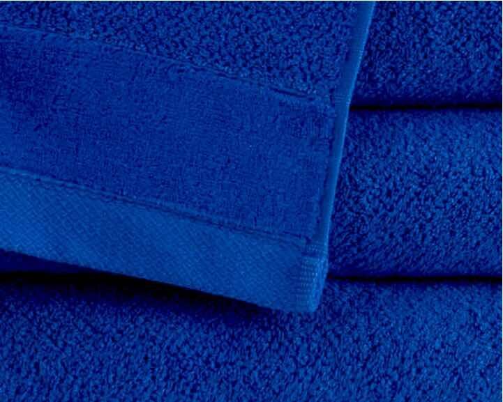 RĘCZNIK KĄPIELOWY 70x140 SPA HOTELOWY Duży Bawełniany 550g/m2 CHŁONNY - VITO Chaber/Royal Blue (3)