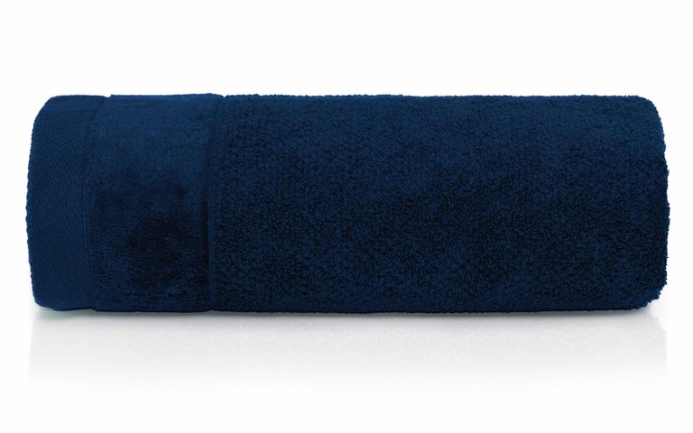 RĘCZNIK KĄPIELOWY 70x140 SPA HOTELOWY Duży Bawełniany 550g/m2 CHŁONNY - VITO granat (1)