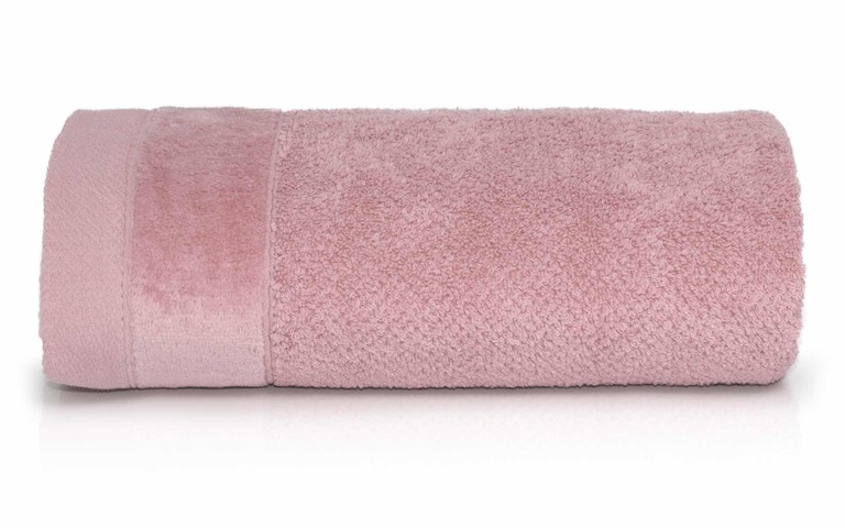 RĘCZNIK KĄPIELOWY 70x140 SPA HOTELOWY Duży Bawełniany 550g/m2 CHŁONNY - VITO pudrowy róż (1)