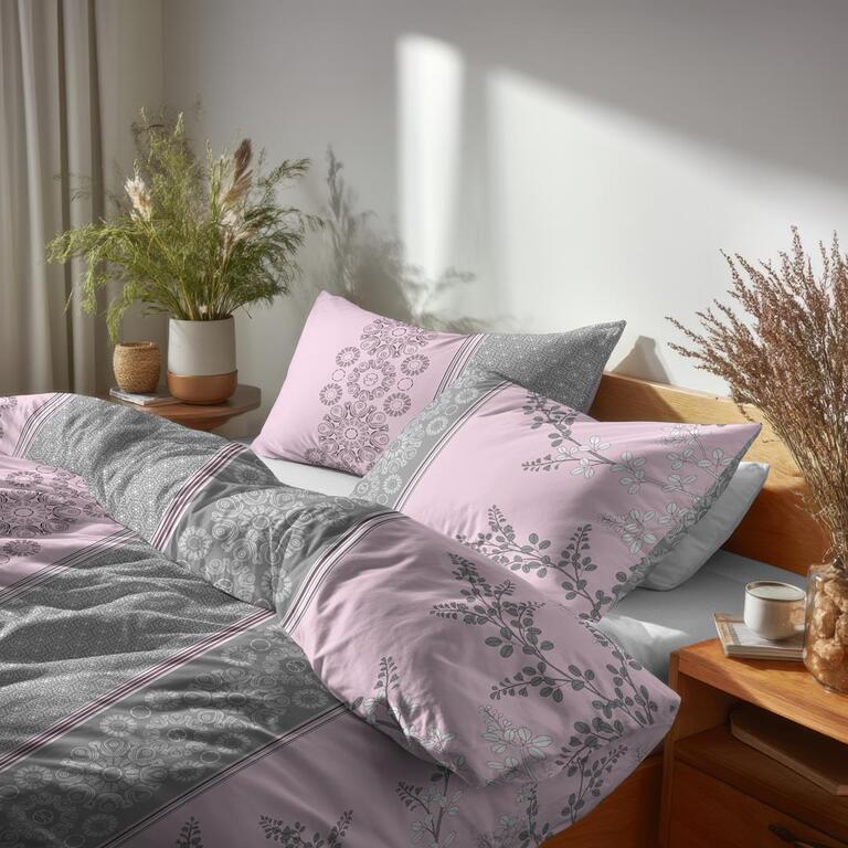 Pościel z Kory 160x200 + 2x70x80 Bawełna 100% Bielawa Produkt Polski - 1234 (4)