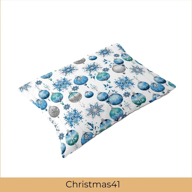 Poszewka 70x80cm na poduszkę zimowa Świąteczna 100% bawełna wzór: Christmas41 (4)