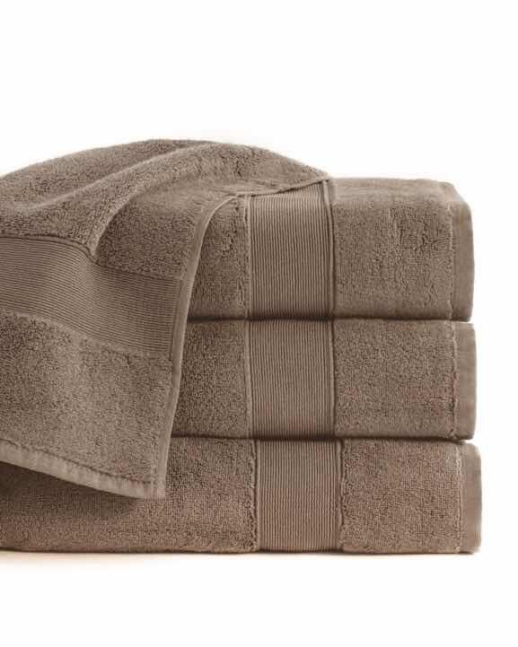 RĘCZNIK KĄPIELOWY 50x90 SPA HOTELOWY mały Bawełniany 600g/m2 CHŁONNY - ROCCO taupe (2)