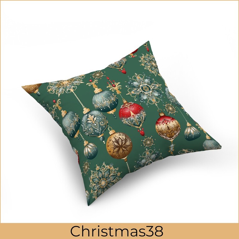 Poszewka na poduszkę ZIMOWA jasiek 40x40cm 100% BAWEŁNA, Christmas38 (3)