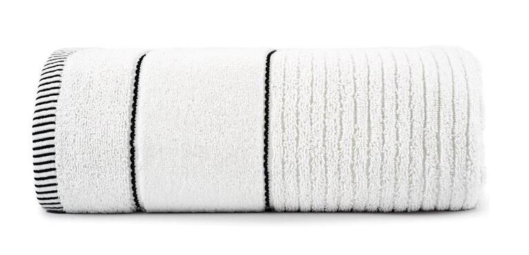 RĘCZNIK KĄPIELOWY 70x140 SPA HOTELOWY Duży Bawełniany 470g/m2 CHŁONNY - TEO biały (1)