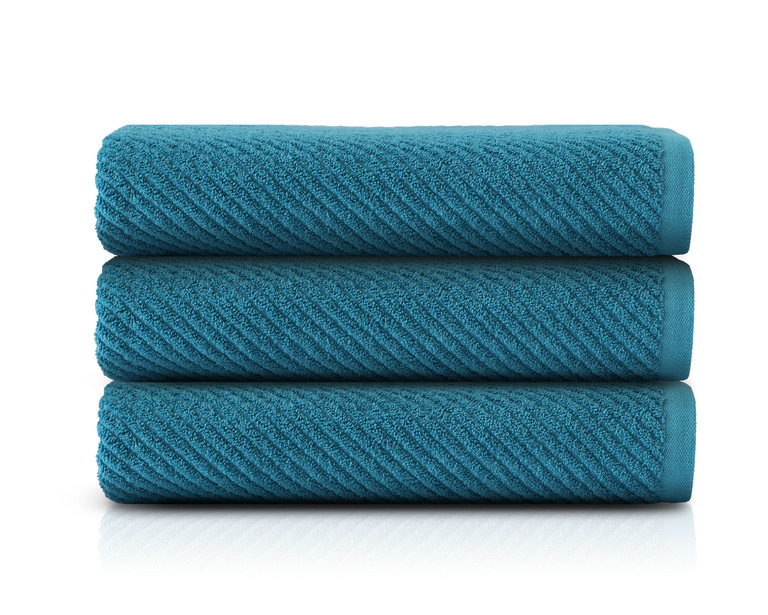RĘCZNIK KĄPIELOWY 100x150 SPA HOTELOWY Bawełniany 550g/m2 CHŁONNY - FORTE turkusowy (3)